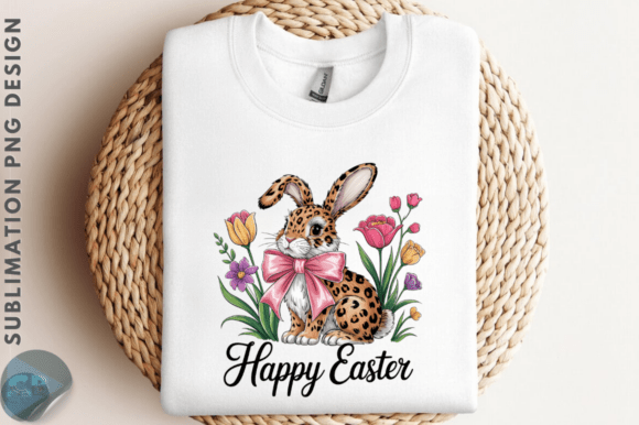 Download Leopard Bunny Bow Easter PNG Design - Premium Resources